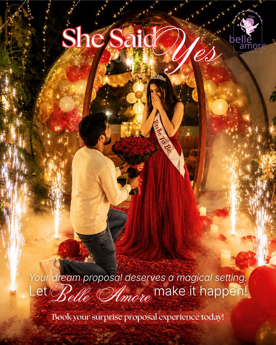 She Said Yes — Proposal Setup